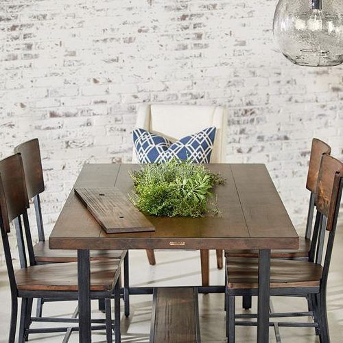 Magnolia Home Sawbuck Dining Tables (Photo 15 of 20)