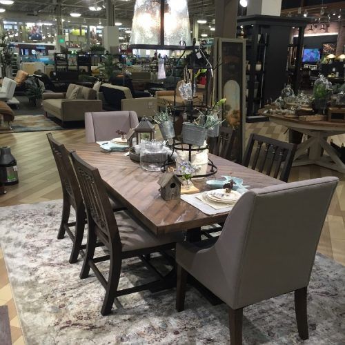 Magnolia Home Sawbuck Dining Tables (Photo 17 of 20)
