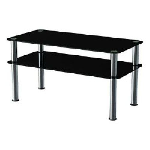 Chrome And Glass Rectangular Console Tables (Photo 10 of 20)
