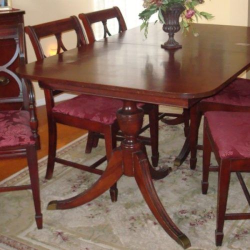 Mahogany Dining Tables And 4 Chairs (Photo 14 of 20)