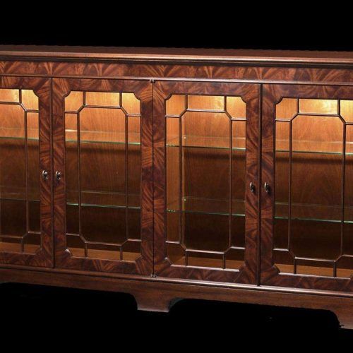 Sideboards With Glass Doors (Photo 7 of 20)