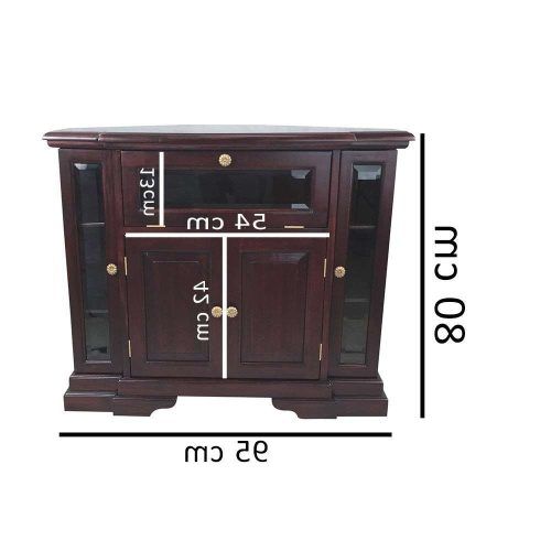 Wooden Corner Tv Cabinets (Photo 13 of 20)