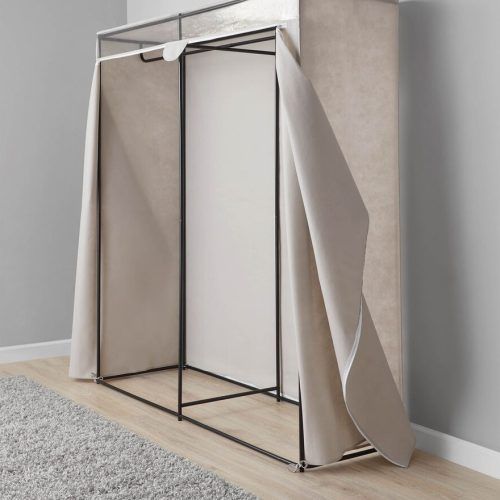 Extra-Wide Portable Wardrobes (Photo 11 of 20)