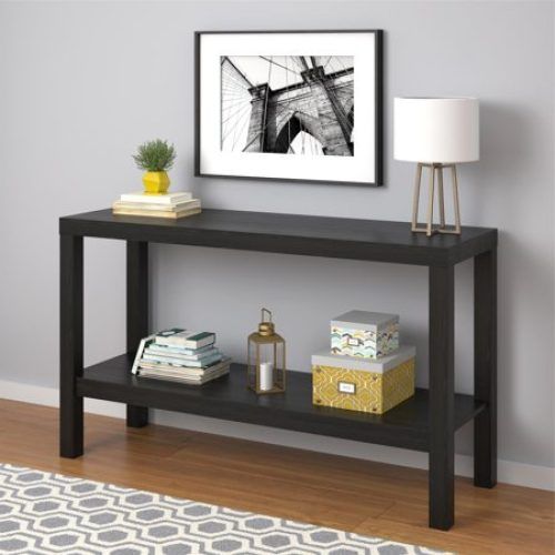 Gray And Black Console Tables (Photo 4 of 20)