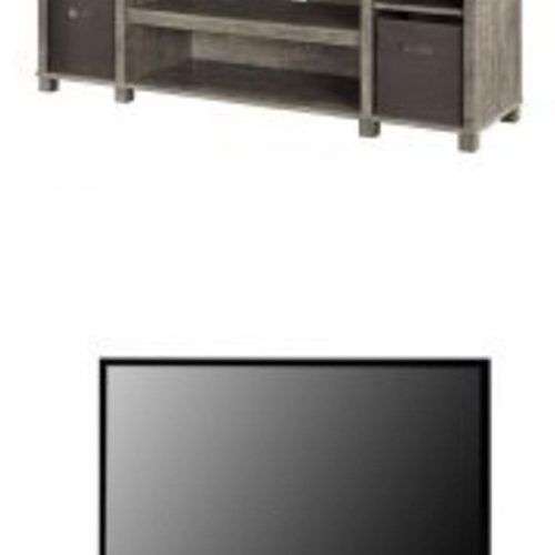 Mainstays Tv Stands For Tvs With Multiple Colors (Photo 12 of 20)