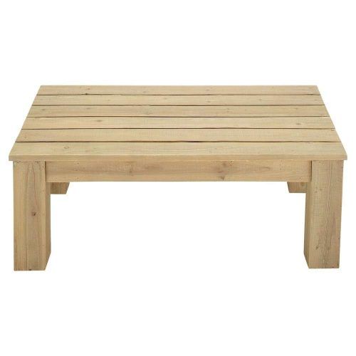 Wooden Garden Coffee Tables (Photo 1 of 20)