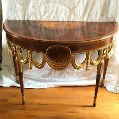 Barnside Round Console Tables (Photo 10 of 20)