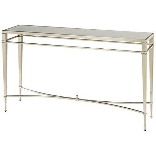 Rectangular Glass Top Console Tables (Photo 2 of 20)