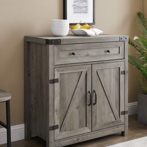 Woven Paths Farmhouse Barn Door Tv Stands In Multiple Finishes (Photo 14 of 20)