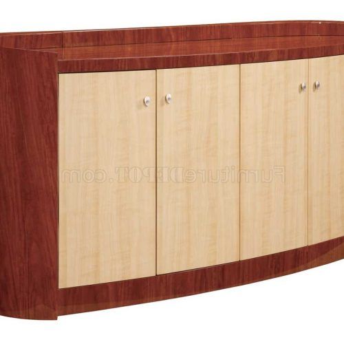 Buffets With Cherry Finish (Photo 11 of 20)