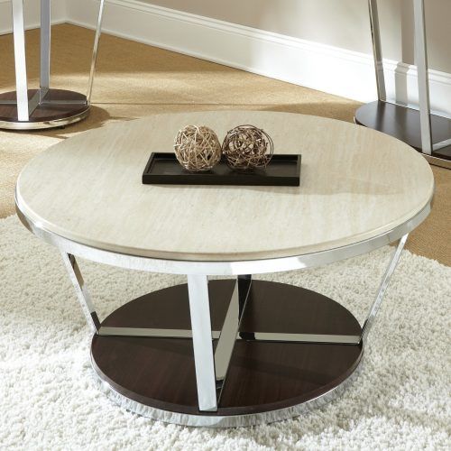 Smart Round Marble Top Coffee Tables (Photo 4 of 20)