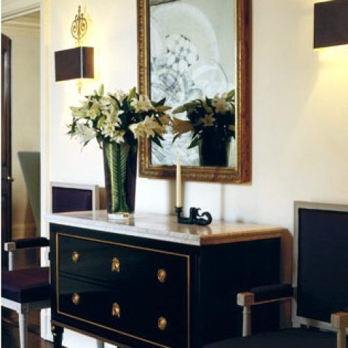 Cream And Gold Console Tables (Photo 6 of 20)