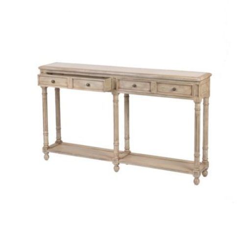 White Marble Gold Metal Console Tables (Photo 15 of 20)