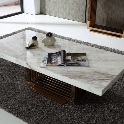 White Marble Coffee Tables (Photo 14 of 20)