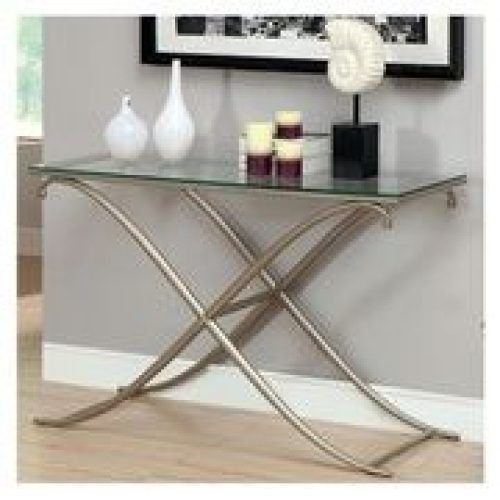 Glass And Gold Console Tables (Photo 18 of 20)