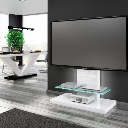White High Gloss Tv Stands (Photo 4 of 20)