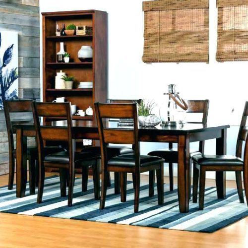 Norwood 9 Piece Rectangular Extension Dining Sets With Uph Side Chairs (Photo 5 of 20)