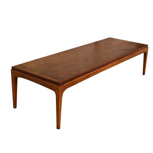 Walnut And Gold Rectangular Coffee Tables (Photo 14 of 20)