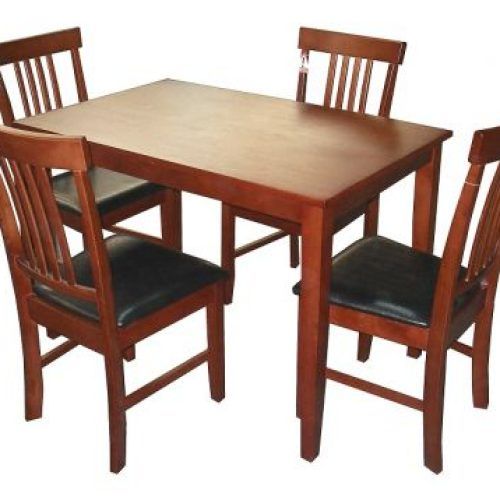 Mahogany Dining Tables And 4 Chairs (Photo 20 of 20)