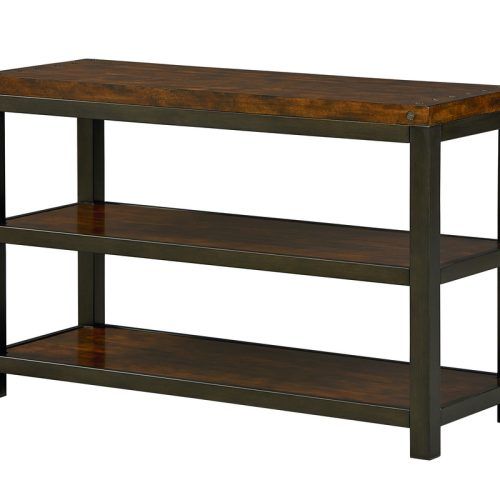 Gunmetal Media Console Tables (Photo 11 of 20)