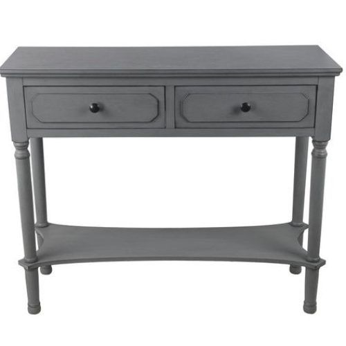 2-Drawer Oval Console Tables (Photo 8 of 20)