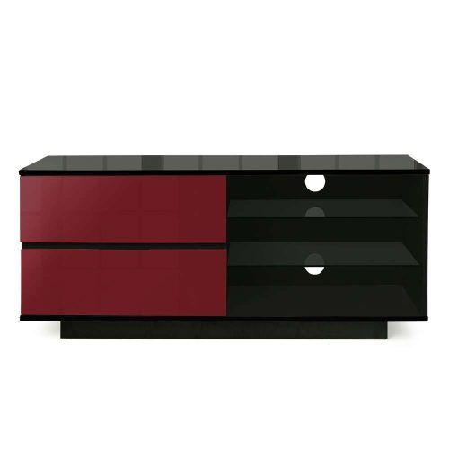 Black And Red Tv Stands (Photo 15 of 15)
