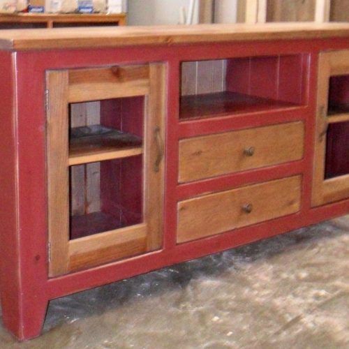 Rustic Wood Tv Cabinets (Photo 13 of 20)