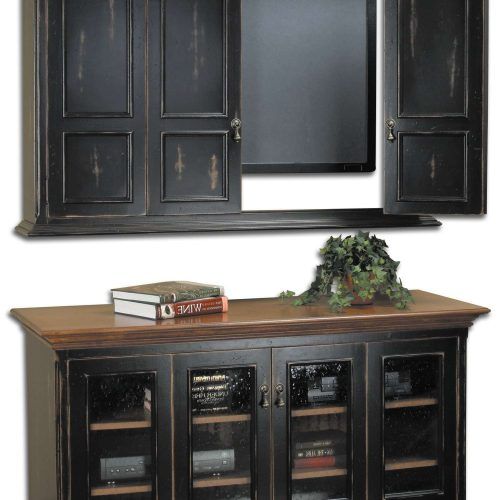 Enclosed Tv Cabinets With Doors (Photo 14 of 20)