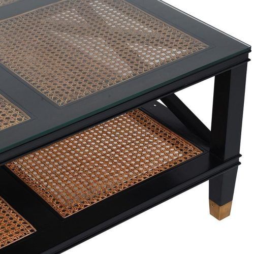 Square Matte Black Coffee Tables (Photo 13 of 20)