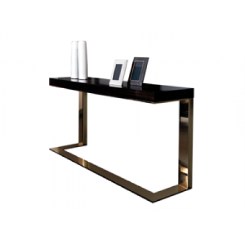 Square High-Gloss Console Tables (Photo 8 of 20)