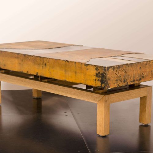 Steel And Wood Coffee Tables (Photo 10 of 20)