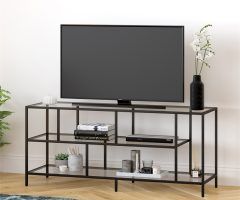 20 Photos High Glass Modern Entertainment Tv Stands for Living Room Bedroom