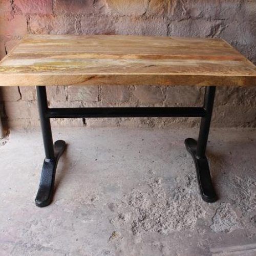 Mango Wood/iron Dining Tables (Photo 7 of 20)