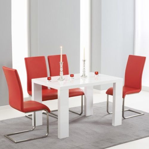 Red Gloss Dining Tables (Photo 18 of 20)