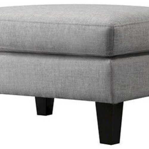 Natural Solid Cylinder Pouf Ottomans (Photo 10 of 20)