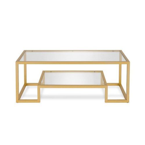 Satin Gold Coffee Tables (Photo 8 of 20)
