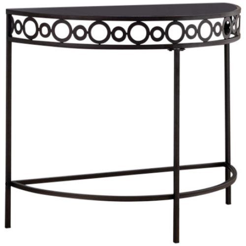 Swan Black Console Tables (Photo 11 of 20)