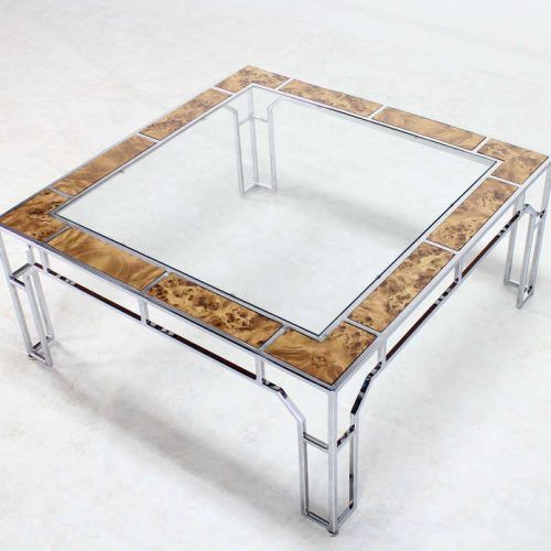Chrome And Glass Modern Coffee Tables (Photo 3 of 20)