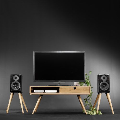 Modern Black Tabletop Tv Stands (Photo 4 of 20)