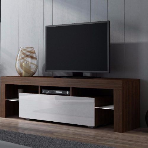 Milano 200 Wall Mounted Floating Led 79" Tv Stands (Photo 7 of 20)
