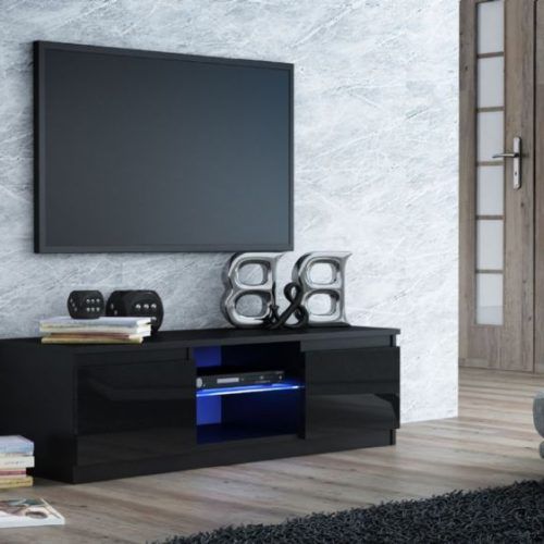 Miami 200 Modern 79" Tv Stands High Gloss Front (Photo 16 of 17)