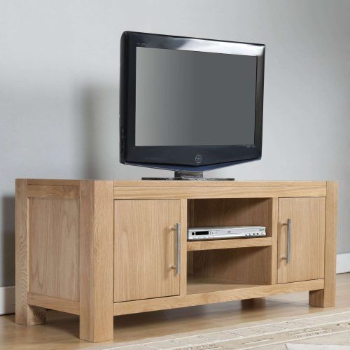Oak Tv Cabinets With Doors (Photo 16 of 20)