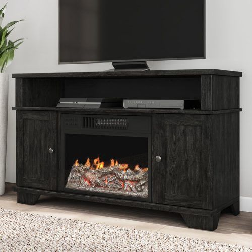 Neilsen Tv Stands For Tvs Up To 50" With Fireplace Included (Photo 5 of 20)
