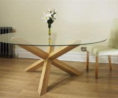 The Best Round Glass and Oak Dining Tables