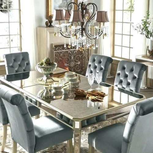 Mirror Glass Dining Tables (Photo 14 of 20)