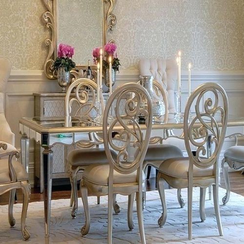 Antique Mirror Dining Tables (Photo 14 of 20)