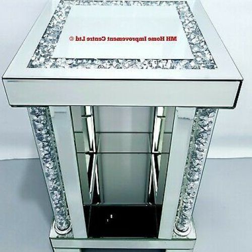 Mirrored And Silver Console Tables (Photo 5 of 20)