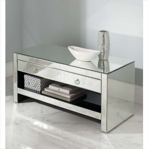 Mirrored Tv Stands (Photo 1 of 15)