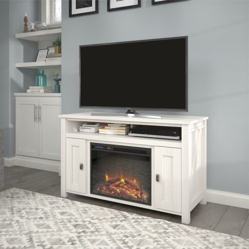 Chicago Tv Stands For Tvs Up To 70" With Fireplace Included (Photo 11 of 20)
