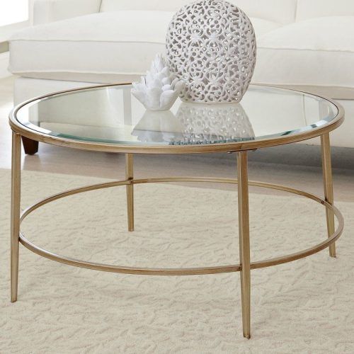 Satin Gold Coffee Tables (Photo 6 of 20)